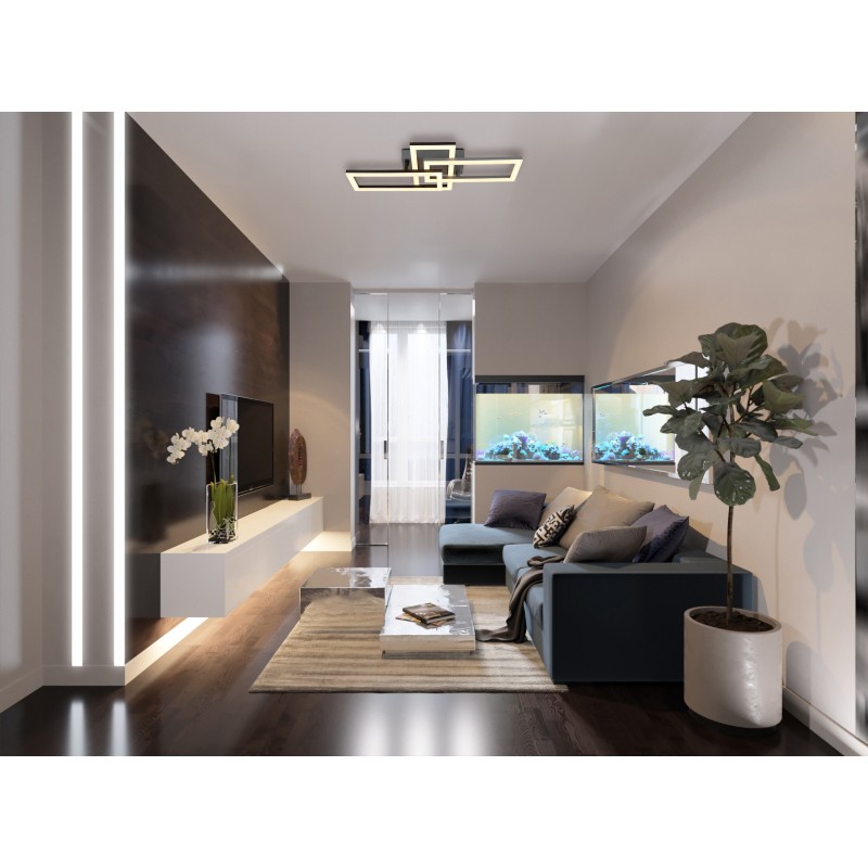 Globo 67328-24O LED přisazené stropní svítidlo SAPENA  | 24W integrovaný LED zdroj | 1900lm | 3000K