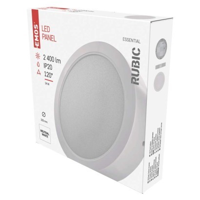 EMOS ZM5452 LED stropnice RUBIC  | 24W integrovaný LED zdroj