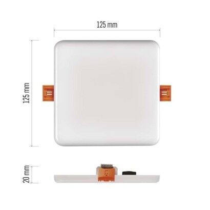 EMOS ZV2132 LED zápustné svítidlo VIXXO  | 10W integrovaný LED zdroj | 900lm | 4000K