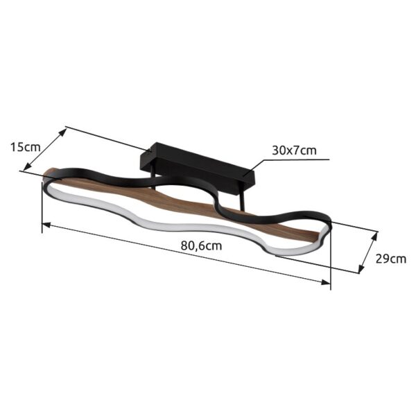 Globo 67181D LED přisazené stropní svítidlo BEZZY  | 30W integrovaný LED zdroj | 1000lm | 3000K