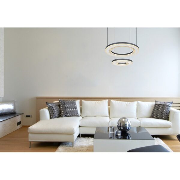 Globo 67191-50 LED závěsné stropní svítidlo BLASIUS  | 50W integrovaný LED zdroj | 1800lm | 2700-6000K