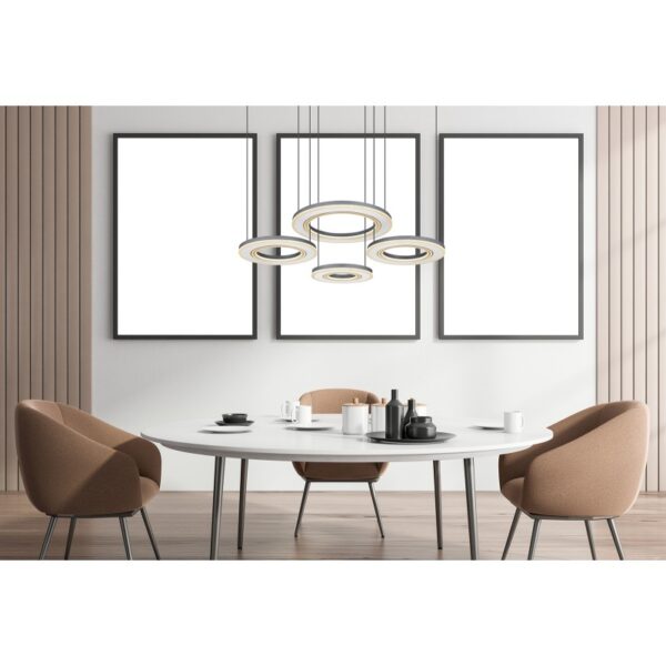 Globo 67191-80 LED závěsné stropní svítidlo BLASIUS  | 80W integrovaný LED zdroj | 2756lm | 2700-6000K
