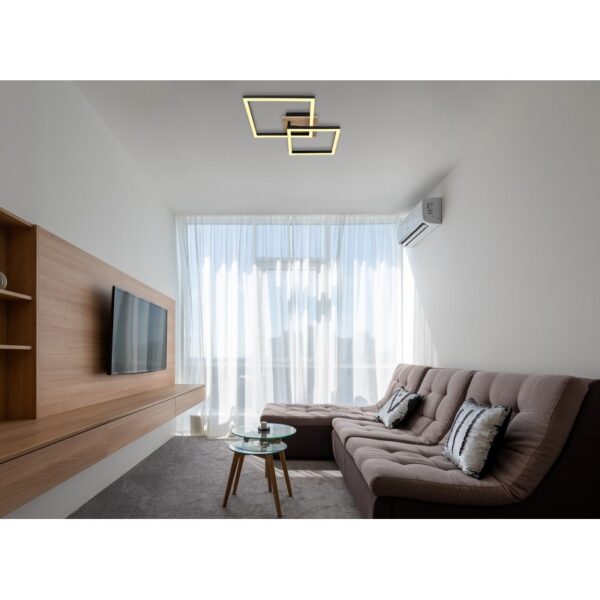 Globo 67284-18 LED přisazené stropní svítidlo BOSSY  | 18W integrovaný LED zdroj | 1200lm | 3000K