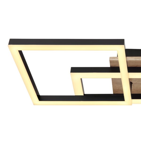 Globo 67284-24 LED přisazené stropní svítidlo BOSSY  | 24W integrovaný LED zdroj | 1450lm | 3000K