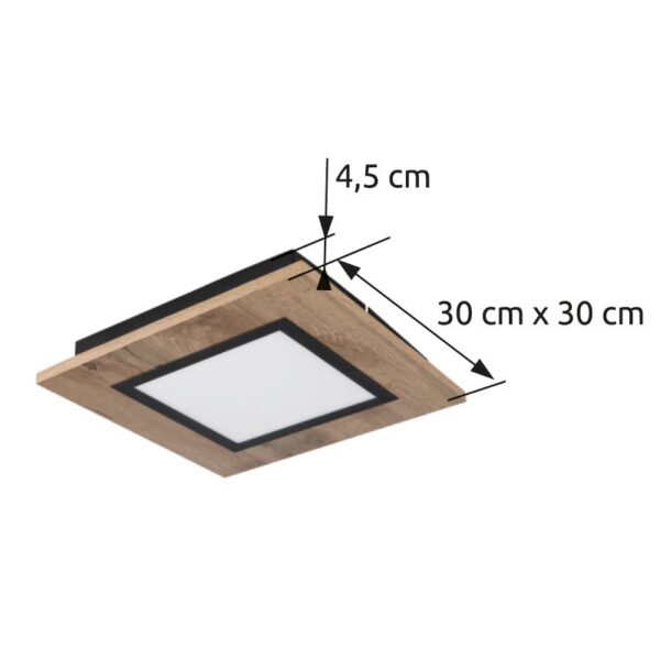 Globo 67292D2 LED přisazené stropní svítidlo LEA  | 12W integrovaný LED zdroj | 600lm | 3000K