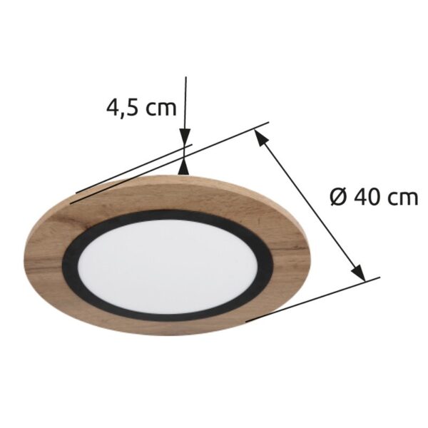Globo 67292D3 LED přisazené stropní svítidlo LEA  | 15W integrovaný LED zdroj | 800lm | 3000K