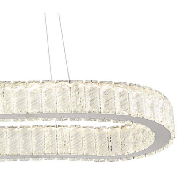 Globo 67162-58 LED závěsné stropní svítidlo MUCKY  | 58W integrovaný LED zdroj | 356666lm | 2700-6000K