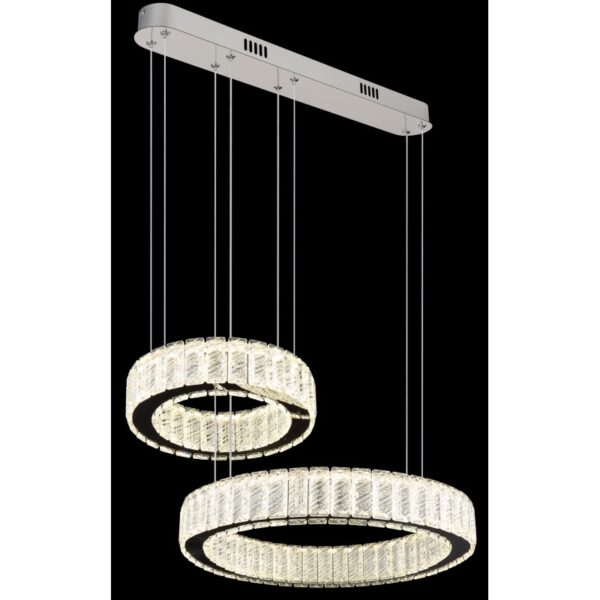 Globo 67162-80 LED závěsné stropní svítidlo MUCKY  | 80W integrovaný LED zdroj | 4405lm | 2700-6000K