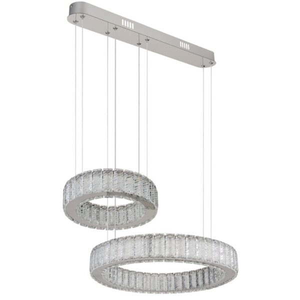 Globo 67162-80 LED závěsné stropní svítidlo MUCKY  | 80W integrovaný LED zdroj | 4405lm | 2700-6000K
