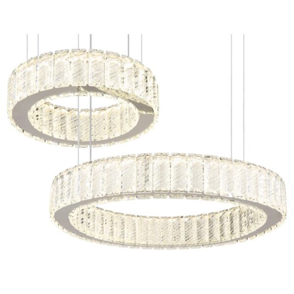 Globo 67162-80 LED závěsné stropní svítidlo MUCKY  | 80W integrovaný LED zdroj | 4405lm | 2700-6000K