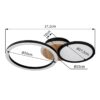 Globo 67273-28 LED přisazené stropní svítidlo SID  | 28W integrovaný LED zdroj | 2100lm | 3000K
