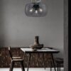 Trio 300600342 závěsné stropní svítidlo Valente 3x60W | E27 | IP20 - antracit