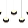Trio SELECT  344410507  LED závěsné stropní svítidlo ORBIT  | 5x8W integrovaný LED zdroj | 5x960lm | 2300+3000+4000K