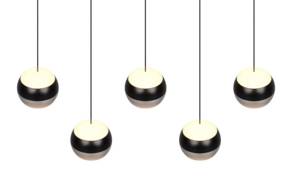 Trio SELECT  344410507  LED závěsné stropní svítidlo ORBIT  | 5x8W integrovaný LED zdroj | 5x960lm | 2300+3000+4000K
