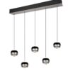 Trio SELECT  344410507  LED závěsné stropní svítidlo ORBIT  | 5x8W integrovaný LED zdroj | 5x960lm | 2300+3000+4000K