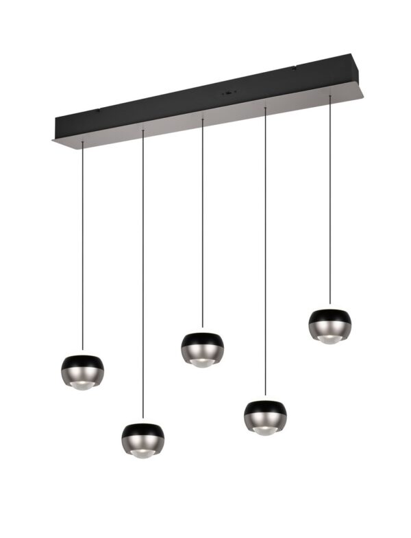 Trio SELECT  344410507  LED závěsné stropní svítidlo ORBIT  | 5x8W integrovaný LED zdroj | 5x960lm | 2300+3000+4000K