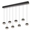 Trio SELECT  344410807  LED závěsné stropní svítidlo ORBIT  | 8x8W integrovaný LED zdroj | 8x960lm | 2300+3000+4000K