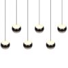 Trio SELECT  344410807  LED závěsné stropní svítidlo ORBIT  | 8x8W integrovaný LED zdroj | 8x960lm | 2300+3000+4000K
