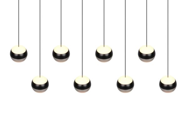 Trio SELECT  344410807  LED závěsné stropní svítidlo ORBIT  | 8x8W integrovaný LED zdroj | 8x960lm | 2300+3000+4000K