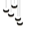 Trio SELECT  344430507  LED závěsné stropní svítidlo ORBIT  | 5x8W integrovaný LED zdroj | 5x960lm | 2300+3000+4000K