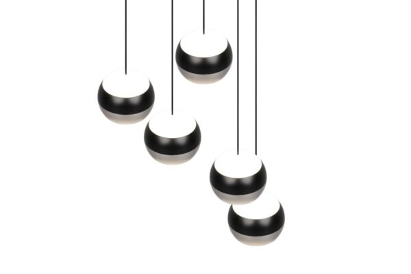 Trio SELECT  344430507  LED závěsné stropní svítidlo ORBIT  | 5x8W integrovaný LED zdroj | 5x960lm | 2300+3000+4000K