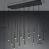 Trio SELECT  354811532  LED závěsné stropní svítidlo CALA  | 15x3,8W integrovaný LED zdroj | 15x450lm | 2300+3000+4000K