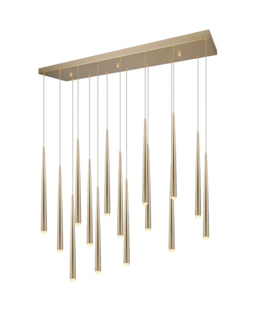 Trio SELECT  354811579  LED závěsné stropní svítidlo CALA  | 15z3,8W integrovaný LED zdroj | 15x450lm | 2300+3000+4000K