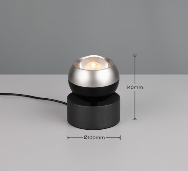 Trio SELECT  544410107  LED stolní lampička ORBIT  | 5W integrovaný LED zdroj | 500lm | 2300+3000+4000K