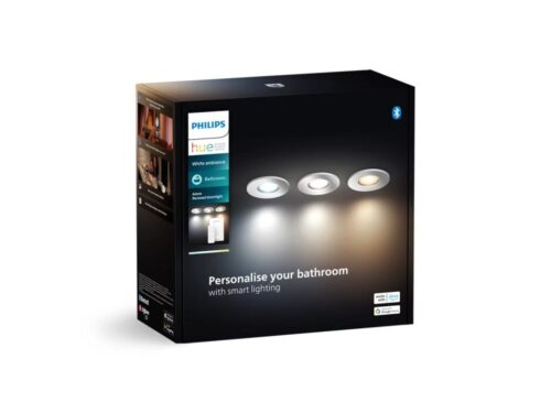 Philips HUE  8720169318014 LED zápustné svítidlo Adore  | 3x4,2W GU10 | 2200-6500K