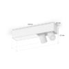 Philips HUE  8720169318373 LED přisazené stropní svítidlo Centris  | 2x4,2+11W GU10/LED | 2000-6500K+RGBK