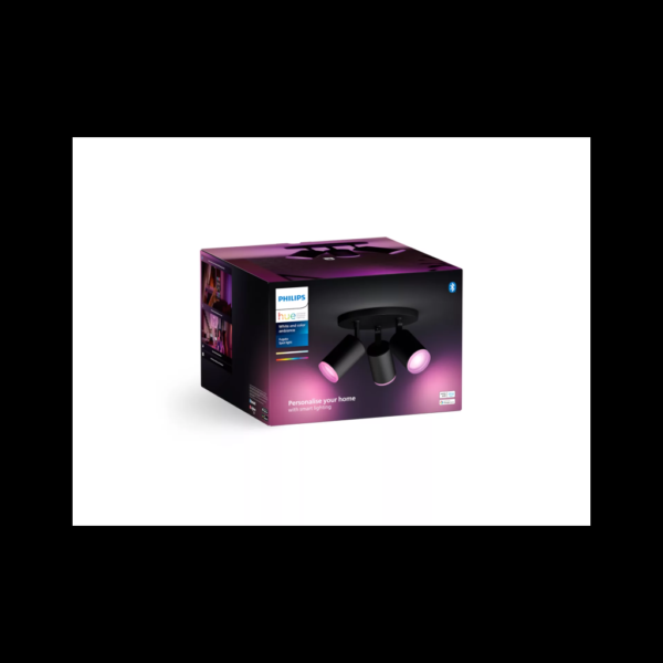 Philips HUE  8720169319332 LED bodové stropní svítidlo Fugato  | 3x4,2W GU10 | 2000-6500K+RGBK