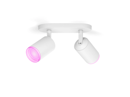 Philips HUE  8720169319455 LED bodové stropní svítidlo Fugato  | 2x4,2W GU10 | 2000-6500K+RGBK