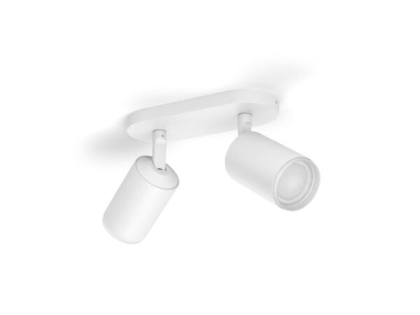 Philips HUE  8720169319455 LED bodové stropní svítidlo Fugato  | 2x4,2W GU10 | 2000-6500K+RGBK