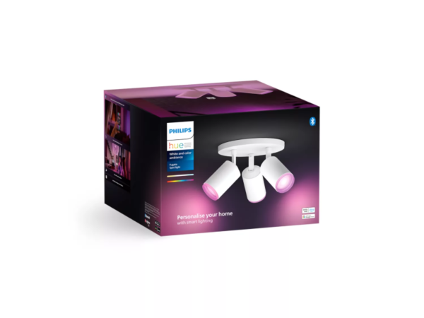 Philips HUE  8720169319516 LED bodové stropní svítidlo Fugato  | 3x4,2W GU10 | 2000-6500K+RGBK