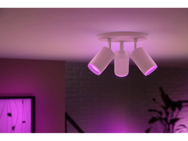 Philips HUE  8720169319516 LED bodové stropní svítidlo Fugato  | 3x4,2W GU10 | 2000-6500K+RGBK