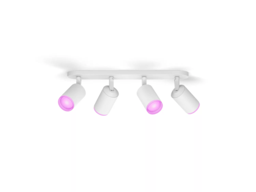 Philips HUE  8720169319578 LED bodové stropní svítidlo Fugato  | 4x4,2W GU10 | 2000-6500K+RGBK