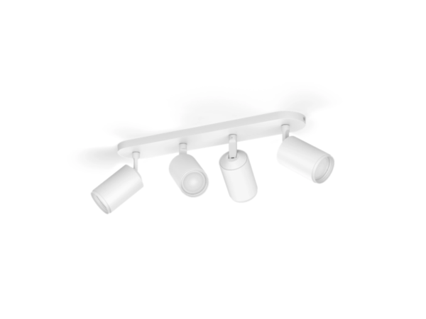 Philips HUE  8720169319578 LED bodové stropní svítidlo Fugato  | 4x4,2W GU10 | 2000-6500K+RGBK