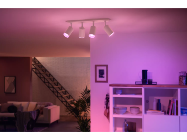 Philips HUE  8720169319578 LED bodové stropní svítidlo Fugato  | 4x4,2W GU10 | 2000-6500K+RGBK