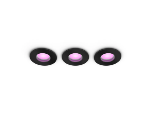 Philips HUE  8720169320895 LED sada bodových svítidel Xamento  | 3x4,2W GU10 | 3x350lm | 2000-6500K+RGBK