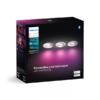 Philips HUE  8720169321014 LED sada bodových svítidel Xamento  | 3x4,2W GU10 | 3x350lm | 2000-6500K+RGBK