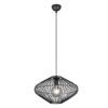 Trio R30831032 závěsné stropní svítidlo Cobain 1x40W | E27 - nastavitelná výška, černá