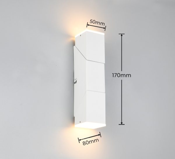 Trio T248510231 LED bodové nástěnné svítidlo RAGLAN  | 2x4W integrovaný LED zdroj | 400lm | 3000K