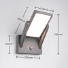 Trio T253769142 LED venkovní nástěnné svítidlo MALAWI  | 5W integrovaný LED zdroj | 700lm | 2300+3000+4000K