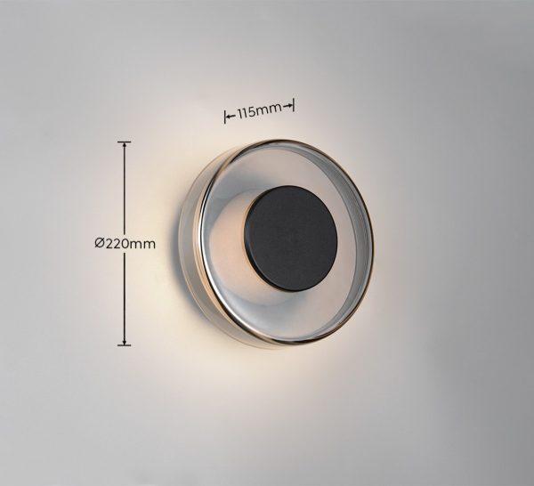 Trio T254910132 LED nástěnné svítidlo CELESTE  | 10W integrovaný LED zdroj | 1100lm | 3000K