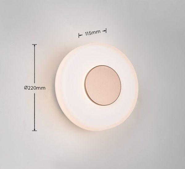 Trio T254910165 LED nástěnné svítidlo CELESTE  | 10W integrovaný LED zdroj | 1100lm | 3000K