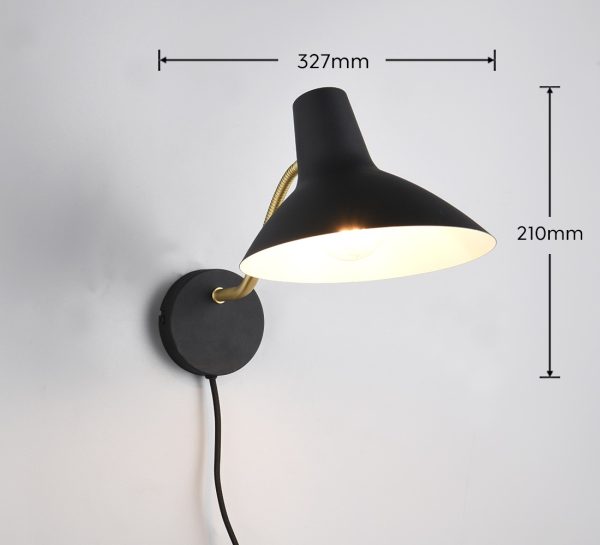 Trio T263470180 nástěnné svítidlo TRAVELLER  E27