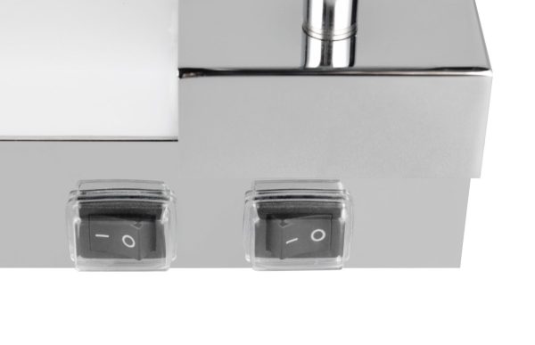 Trio T281479306 LED nástěnné svítidlo nad zrcadlo ENRICO  | 9W integrovaný LED zdroj | 1200lm | 2300+3000+4000K