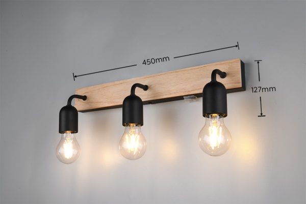 Trio T284470332 nástěnné svítidlo ARTURO  E27