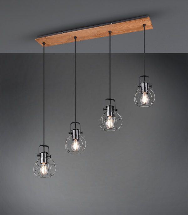Trio 305300488 stropní svítidlo Madras 4x28W|E27