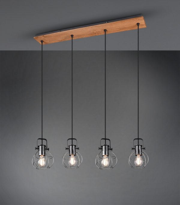 Trio 305300488 stropní svítidlo Madras 4x28W|E27